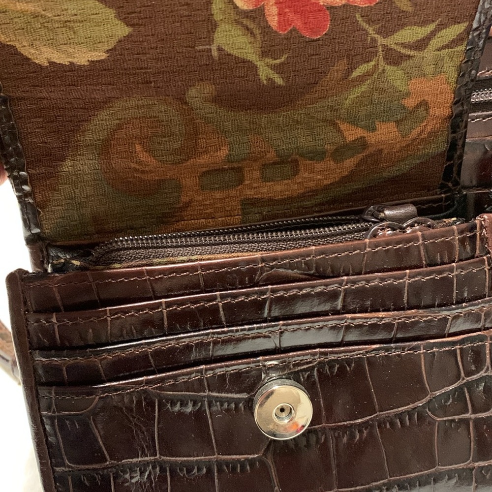 Brighton Brown Crossbody Multi Function Purse - image 7